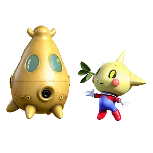 Olimar And Ship PNG 41