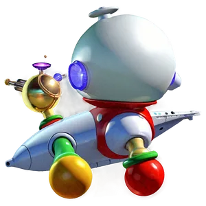 Olimar And Ship PNG Rpi
