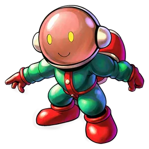 Olimar Character Sketch PNG Qvp