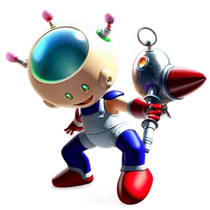 Olimar Game Sprite PNG 8