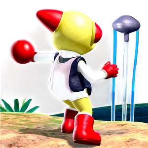 Olimar In Action PNG 06242024