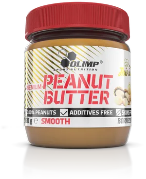 Olimp Sport Nutrition Peanut Butter Jar PNG
