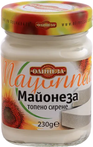 Olineza Mayonnaise Jar230g PNG image