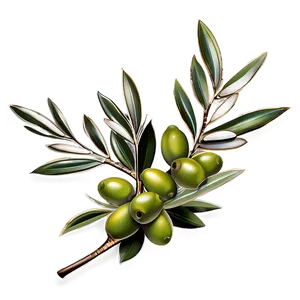 Olive Branch Tattoo Png Kul2 PNG image
