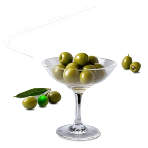 Olive Cocktail Appetizer Png Puv PNG image