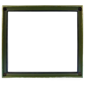 Olive Drab Green Frame PNG Aja PNG