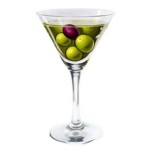 Olive Martini Glass Png 05242024 PNG image