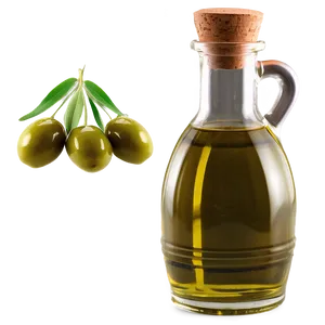 Olive Oil Bottle PNG Wig19