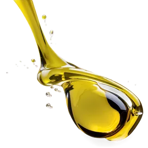 Olive Oil Splash PNG 4
