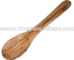 Olive Wood Spoon Tunisia PNG image