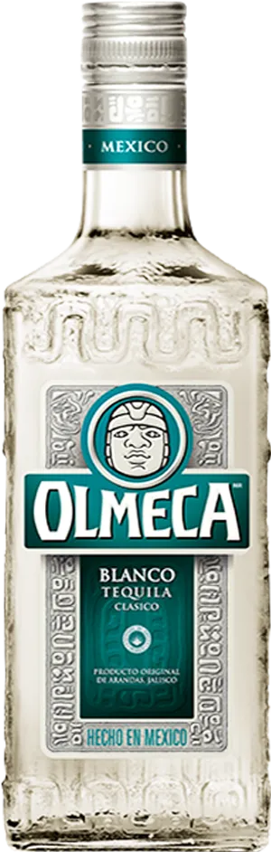 Olmeca Blanco Tequila Bottle PNG image