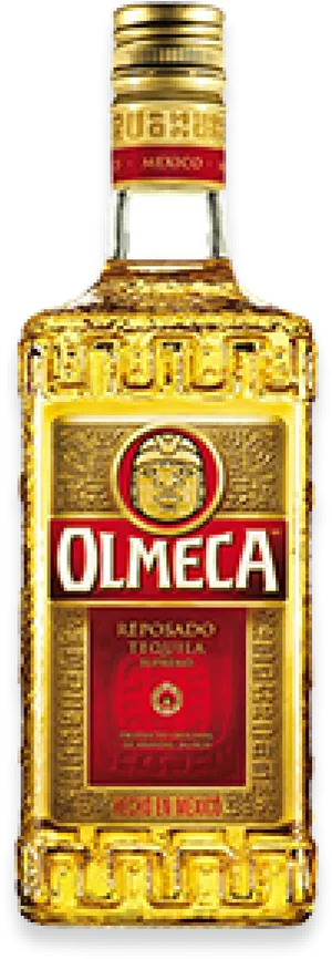 Olmeca Tequila Bottle PNG image