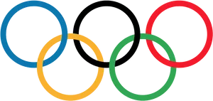 Olympic Rings Logo PNG image