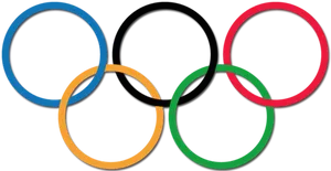 Olympic Rings Symbol PNG image
