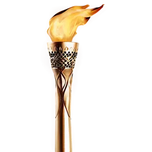 Olympic Torch Closeup Png 06272024 PNG image