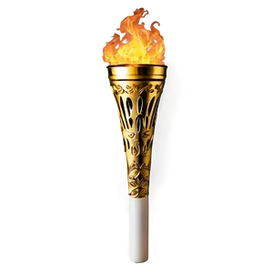 Olympic Torch In Darkness Png 68 PNG image