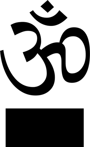 Om Symbol Outline PNG image