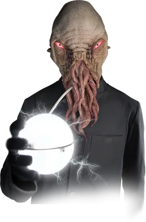 Ominous_ Alien_ Holding_ Orb PNG image