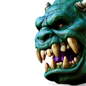 Ominous Ogre Teeth PNG 06132024