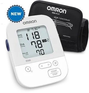 Omron Blood Pressure Monitor H E M F L31 PNG image