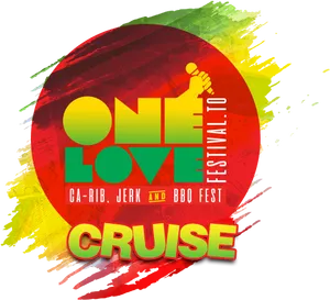 One Love Caribbean Festival Logo PNG image