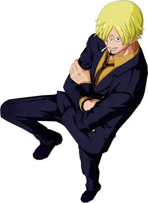 One Piece Sanji Action Pose