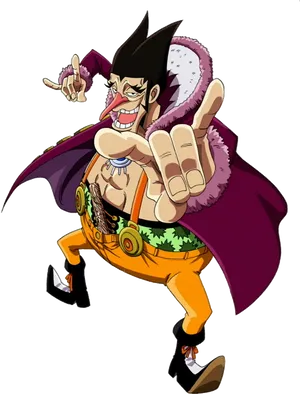 One Piece Usopp Character Pose PNG image