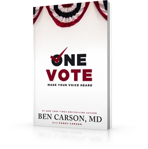 One Vote Book Cover PNG image