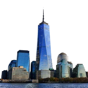 One World Trade Center Foggy Morning PNG 06252024