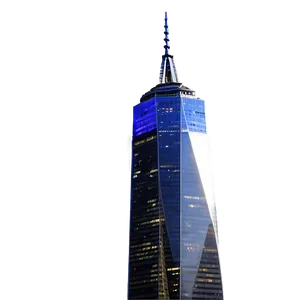 One World Trade Center Holiday Lights PNG 06252024 PNG