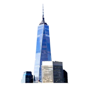 One World Trade Center Modern Art PNG 39