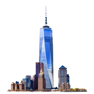 One World Trade Center Outline PNG Wyi81