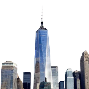 One World Trade Center Rooftop View PNG 48 PNG