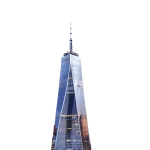 One World Trade Center Sparkling Night PNG 26