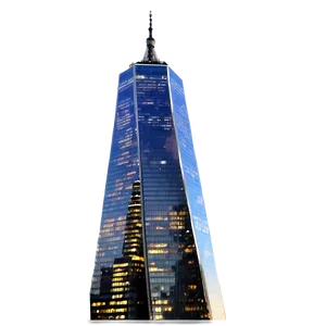 One World Trade Center Sparkling Night PNG 88 PNG