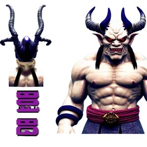 Oni Demon Art PNG Umh10 PNG