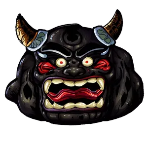 Oni Drinking Sake PNG Lhb PNG