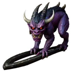 Oni Folklore Creature PNG 06122024