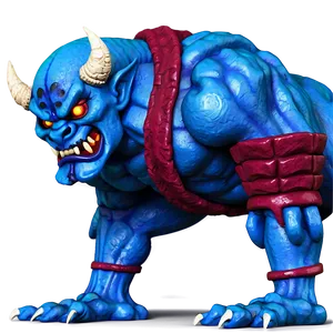 Oni In Battle Pose PNG 95 PNG