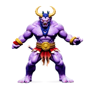 Oni In Battle Pose Png Yci PNG image