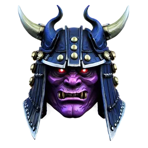 Oni Samurai Helmet Png 95 PNG image