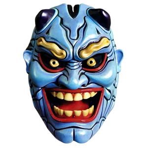 Oni With Noh Drama Mask Png Ywy99 PNG image