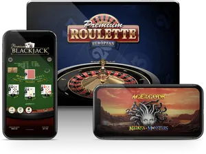 Online Casino Games Showcase PNG image