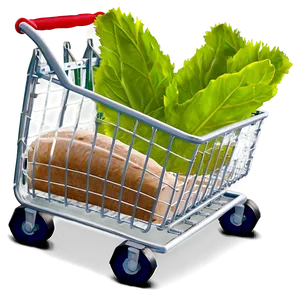 Online Grocery Cart PNG Dqf1 PNG