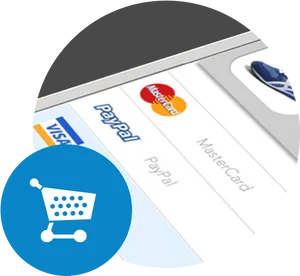 Online Payment Options Display PNG image