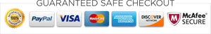 Online Payment Options Satisfaction Guarantee Badges PNG image