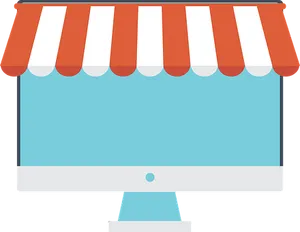 Online Shop Computer Icon PNG image
