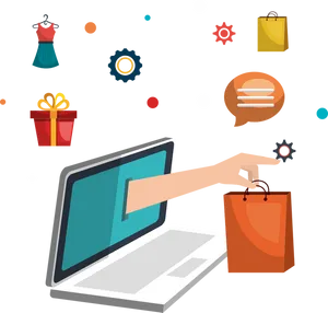 Online Shopping Concept Illustration