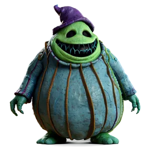 Oogie Boogie Bug Filled Png Jlg33 PNG image