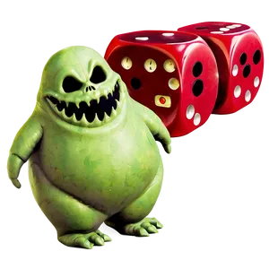 Oogie Boogie Dice Png Fiv PNG image